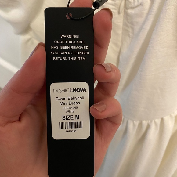 NWT Fashion Nova Engagement Bachelorette Bridal Shower Dress - Picture 3 of 5